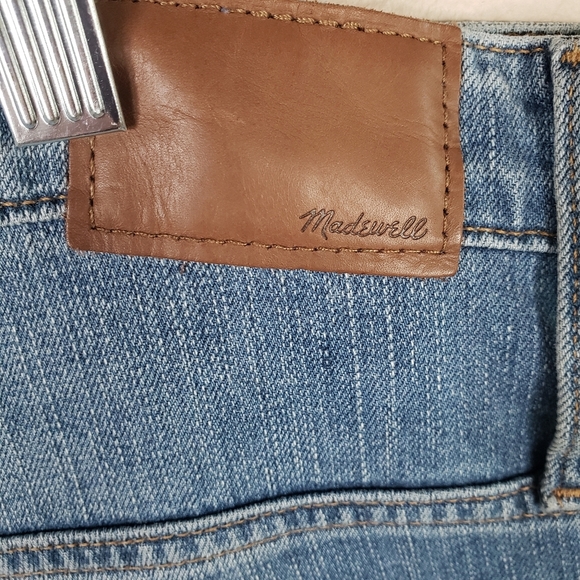 Madewell Classic Straight Distressed Denim Jeans Magic Pockets 43x25.5 ***Read** - Picture 10 of 13